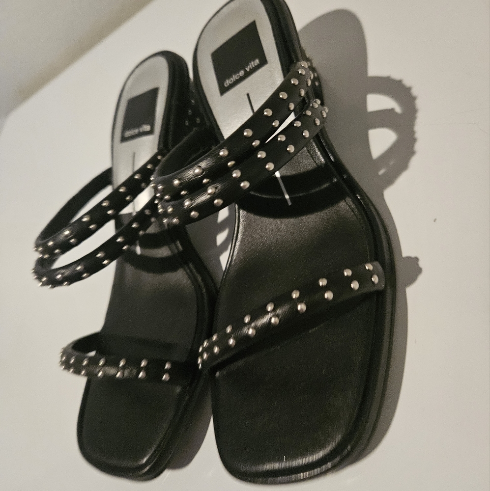 Dolce Vita Rye studded Stella heeled sandal
